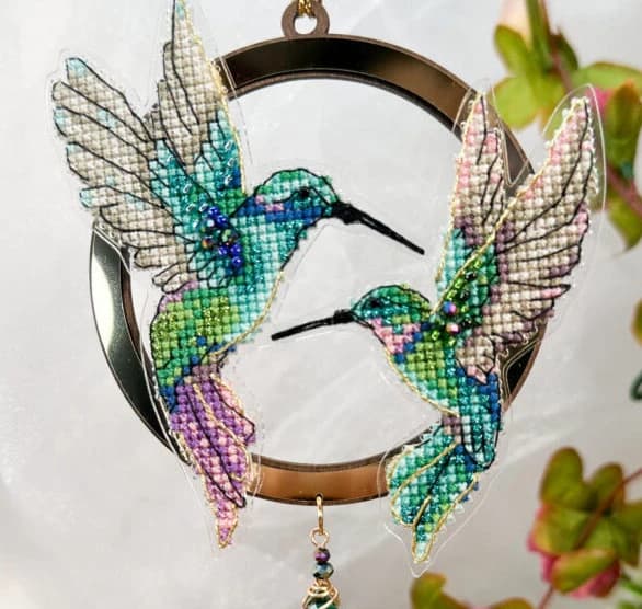 Crafted with purpose — Snowy Flow embroidery